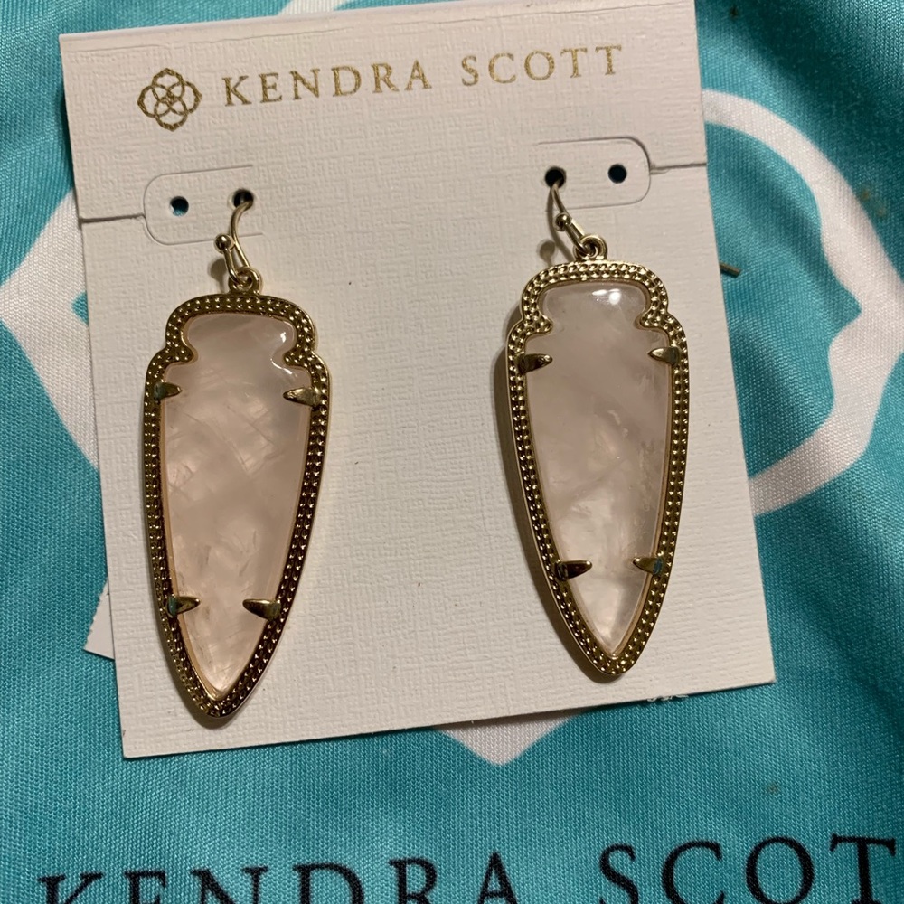 Kendra Scott Rose Quartz Sky